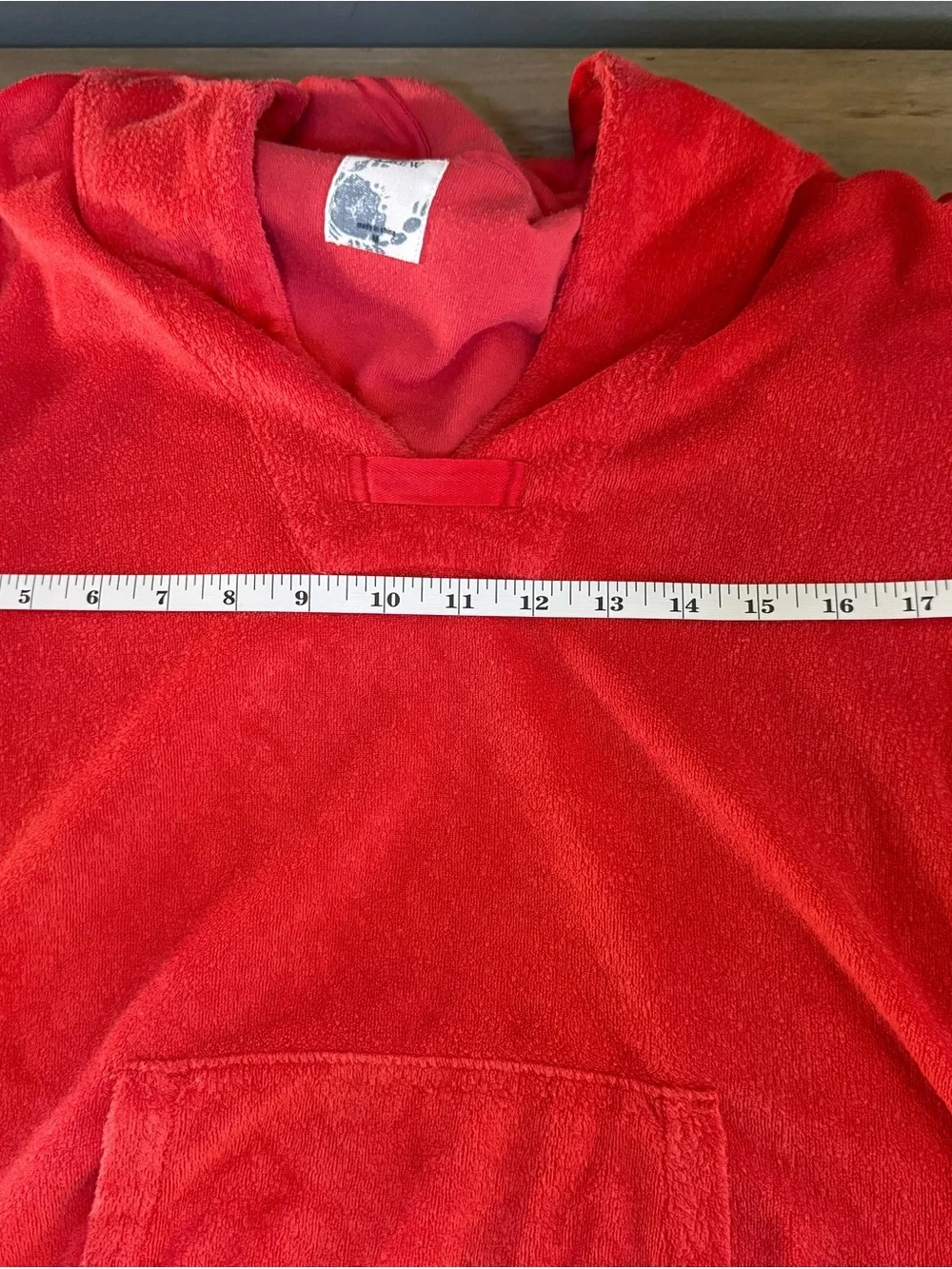 J. Crew Bright Red Hooded Tunic - Picture 7 of 7